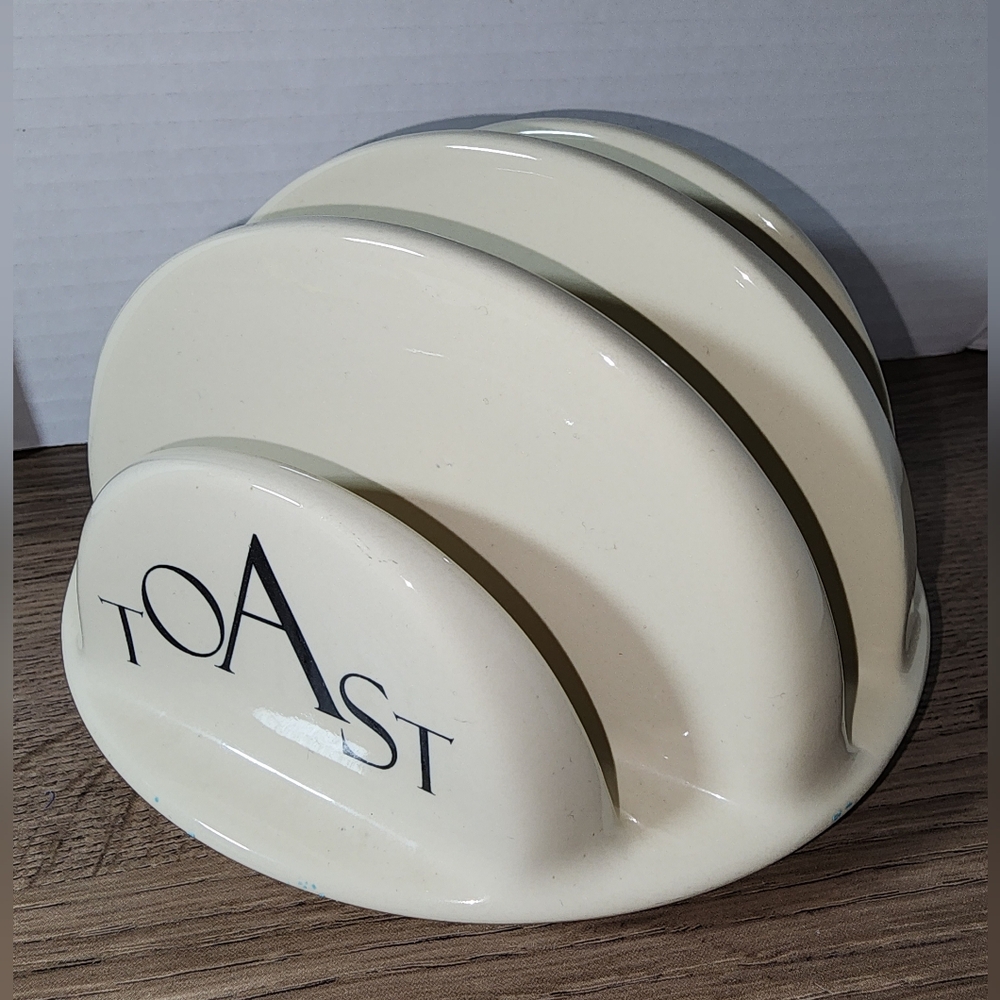 4 Slice Ceramic Toast Rack Holder